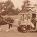 Mickey, pulling a Frost's Surrey Park Dairy van; 1950?; P0389