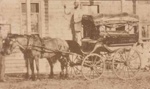Duke of Edinburgh Hotel. Carriage and horses; McDonald, D., St.Kilda; betw. 1870 and 1882; P0375