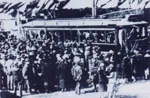 What a day! The first electric tram reaches Beaumaris, 32 years ago on 1 September 1926.; 1926; P1077
