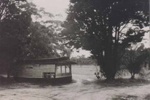 Old Sandringham to Black Rock tram trailer car; Scott, George; 199-?; P0831