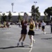 Thomas Street netball courts; Reynolds, Pauline; 1991; PD3815