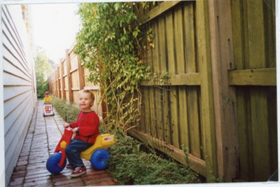 Matthew Sutcliffe of 12 Francis Street, Sandringham; Larson, Janet; 2007; P9329