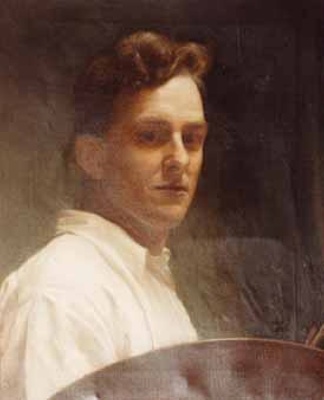 Self portrait; Latimer, Frank (1886-1974); 1991 Sept.; P2902