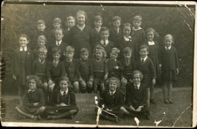 Wantage Grammar School class, 1938 or 1939; 1938?; P12410
