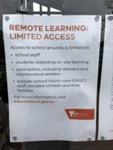 Remote learning government notice, Beaumaris Primary School; Choat, Liz; 2020 May 24; PD3283