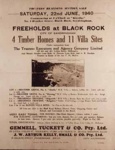 Freeholds at Black Rock; 1940; P2003