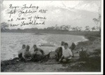 Boys fishing for yabbies; Aitken Real Estate; 1935; P7730