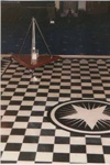 Interior of the masonic temple, 23 Abbott Street, Sandringham; 1995; P8469
