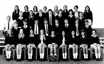 Hampton High School Form 4C, 1971; 1971; P7975