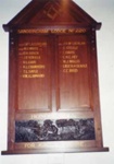 Honour board of Sandringham Lodge No. 220. First World War; 198-?; P2664