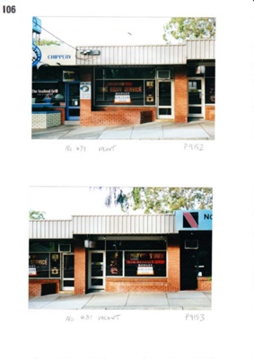 Vacant shop, 481 Balcombe Road, Beaumaris; Nilsson, Ray; 2004 Jun. 1; P9153