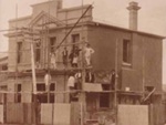 Construction of the new Hampton Hotel; c 1910; P0111