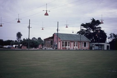 Sandringham Bowls Club, buildings remaining at Beach Reserve; 1975; P12627