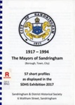 The mayors of Sandringham, 1917-1994; Sandringham and District Historical Society; 2017; B1269