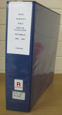 Jesse Martin's solo circumnavigation of the world, 1998-1999.; Joy, Shirley M.; 1999; B0459