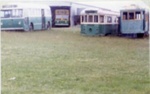 Trams in storage at Bylands; Frost, David; 2006; P5843