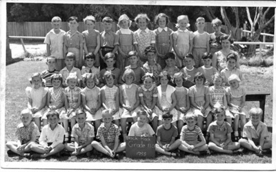 Black Rock State School Grade IIA, 1955; 1955; P8497