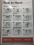 Poster showing how to handwash; Choat, Liz; 2021 Feb. 25; PD3163