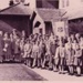 Girls' Friendly Society group outside All Souls Church of England, Bay Road, Sandringham; 1956; P2675