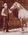 William Cock and horse; c. 1920; P2481