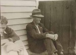 Mat Folwell, caretaker of Black Rock Yacht Club.; 1934 Jan. 9; P0918