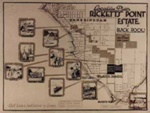 Locality plan for Ricketts Point Estate; c. 1923; P2136