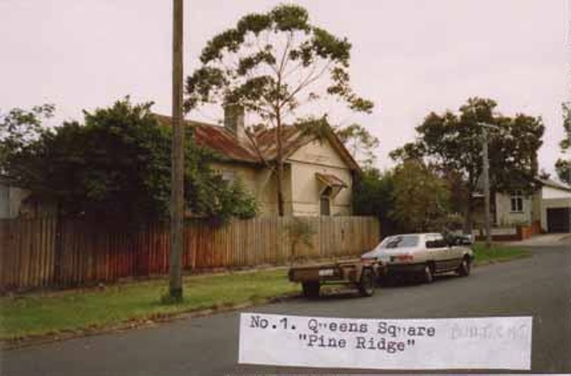 Pine Ridge, 1 Queens Square, Sandringham; 1991 Aug.; P10676 eHive