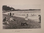 Half Moon Bay beach scene; c. 1905; P2357