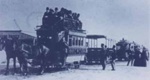Horse tram service; c. 1900; P1036
