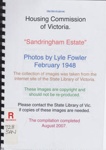 Sandringham Estate, Housing Commission of Victoria; Fowler, Lyle; 2007; B0869