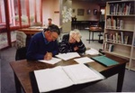Research at Sandringham and District Historical Society resource centre; Jones, Alan G. (1919-2009); 1999?; P3384