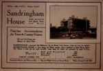 Advertisement for Sandringham House; 192-?; P1549