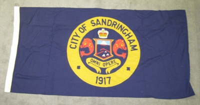 City of Sandringham flag; betw. 1923 and 1994; OB0004