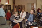 Visit of St Leigh nursing home residents to Sandringham and District Historical Society; Jones, Alan G. (1919-2009); 2005 Aug. 26; P5206