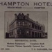 Advertisement for the Hampton Hotel; c. 1934; P1822