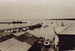 Black Rock pier with boat sheds; Hay, Bill; 193-; P1601