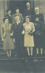 Wedding of Neil Moody and Irene Godden; c. 1940; P7797