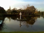 Vietnam War memorial cross, Basterfield Park, Dane Road, Moorabbin; Nilsson, Ray; 2007; P8191