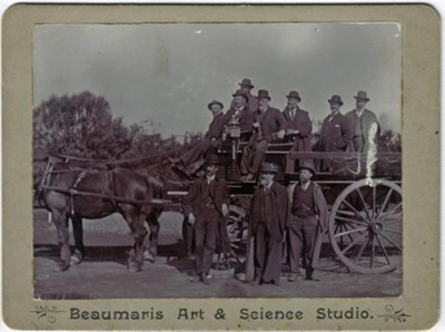 Moorabbin councillors and officers; c. 1900; P4477