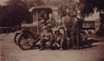 The first truck bought by the Sandringham Council, with driver Frank Johns; 1924; P1542