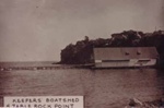 Keefers Boatshed and Table Rock Point; 195-?; P1539