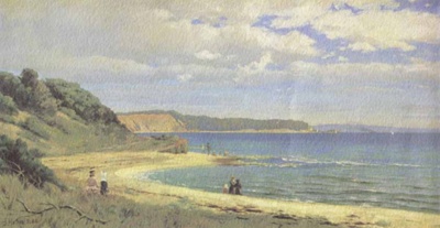 Picnic Point near Brighton; Mather, John (1848?-1916); 1886; P6157