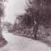 Charles Wheeler in driveway of Holyrood, 39 Holyrood Street, Hampton; c1925; P0218