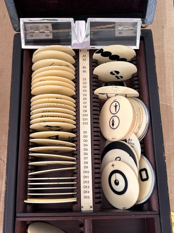 Vision Testing Kit Snellen Ophthalmology Eye Test Card Kit; MED038 | eHive
