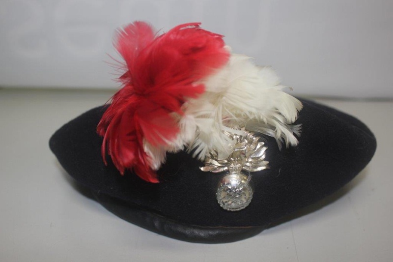 Beret, Cap Badge and Hackle from the Royal Regiment of Fusiliers ...