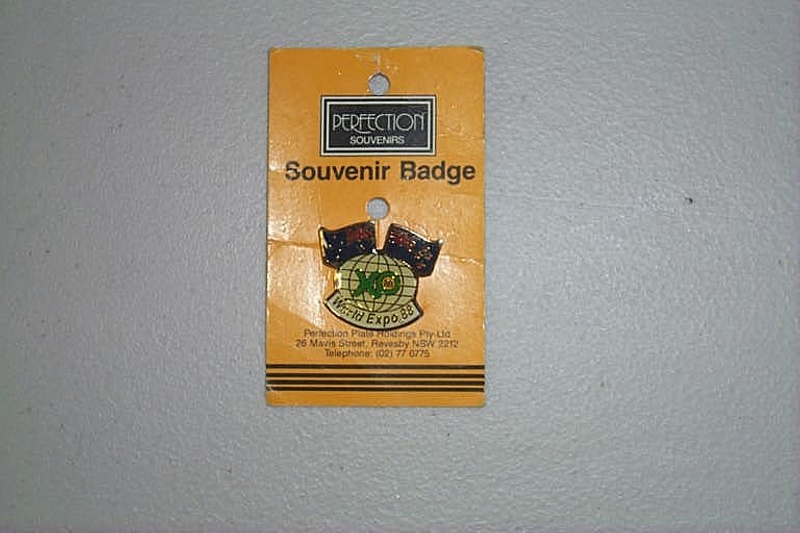 Souvenir Badge, (1), EXPO; 0730314 eHive