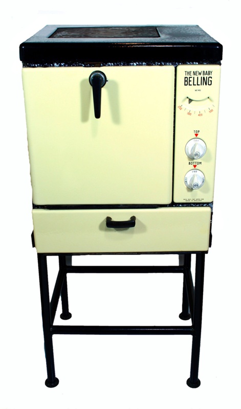 THE NEW BABY BELLING RANGETTE STOVE ON A STAND C1945 TPSM639 EHive the-new-baby-belling-rangette-stove-on-a-stand-c1945-tpsm639-ehive