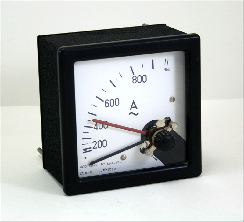 PATON AMMETER - INDICATOR & MAXIMUM DEMAND INDICATOR, 1967; Paton; 1967 ...