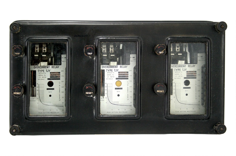 A. REYROLLE OVERCURRENT RELAY TYPE TJY; A. Reyrolle; c1930; TPSM73 eHive