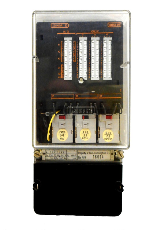 LANDIS & GYR FTN 3 CHANNEL AUDIO FREQUENCY RELAY [RIPPLE CONTROL 